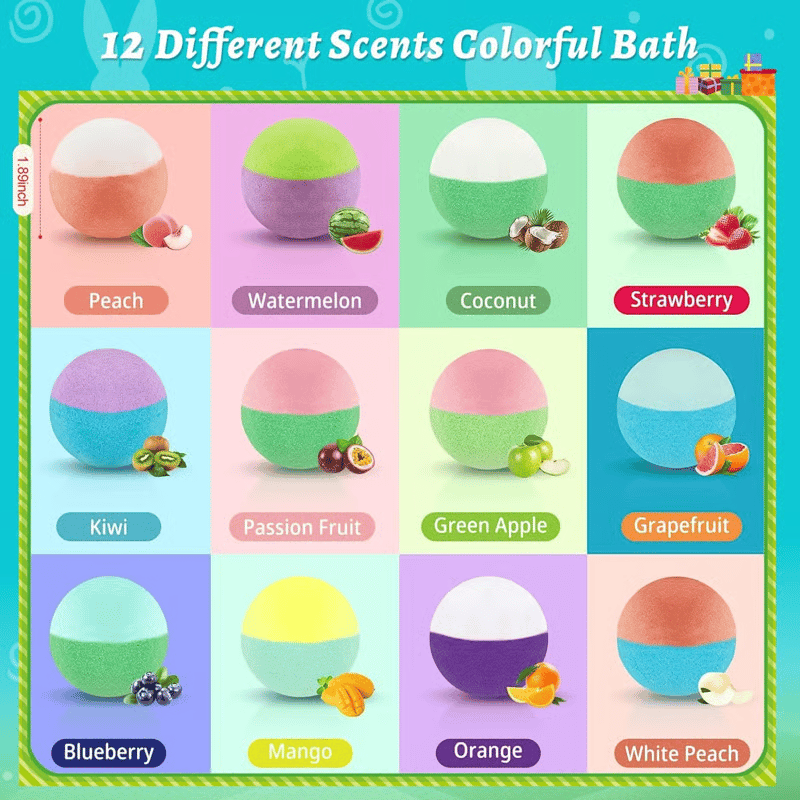 SurpriseHatch™ Bath Bombs – 6/12/18 Pack with Surprise for Kids