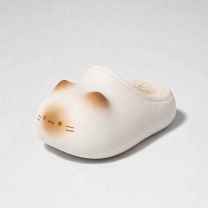 🔥Last Chance Before They're Gone! Cute Cat Paw Prints Comfy Slippers