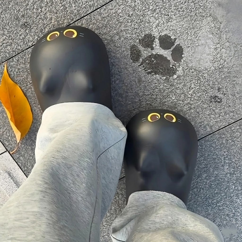 🔥Last Chance Before They're Gone! Cute Cat Paw Prints Comfy Slippers