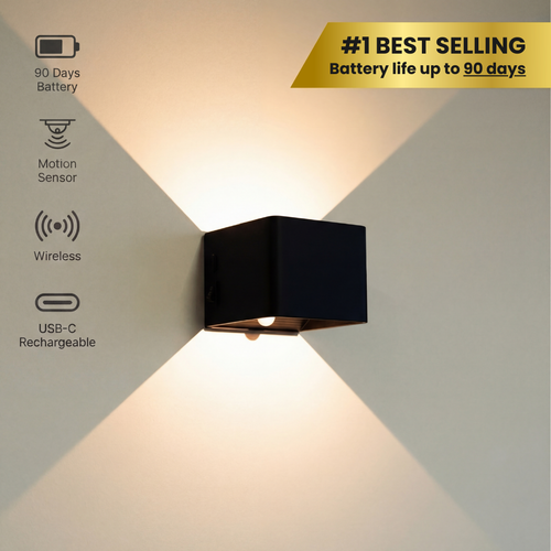 Cube Warm Glow Lamp