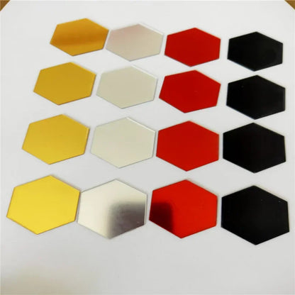 ShineHex Mirror Mosaic Tiles Decor
