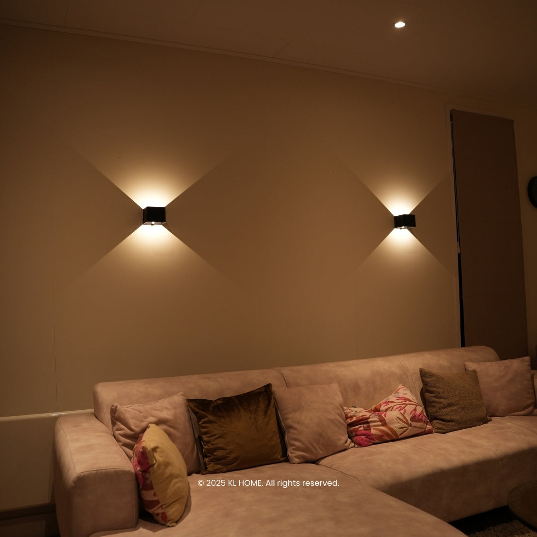Cube Warm Glow Lamp