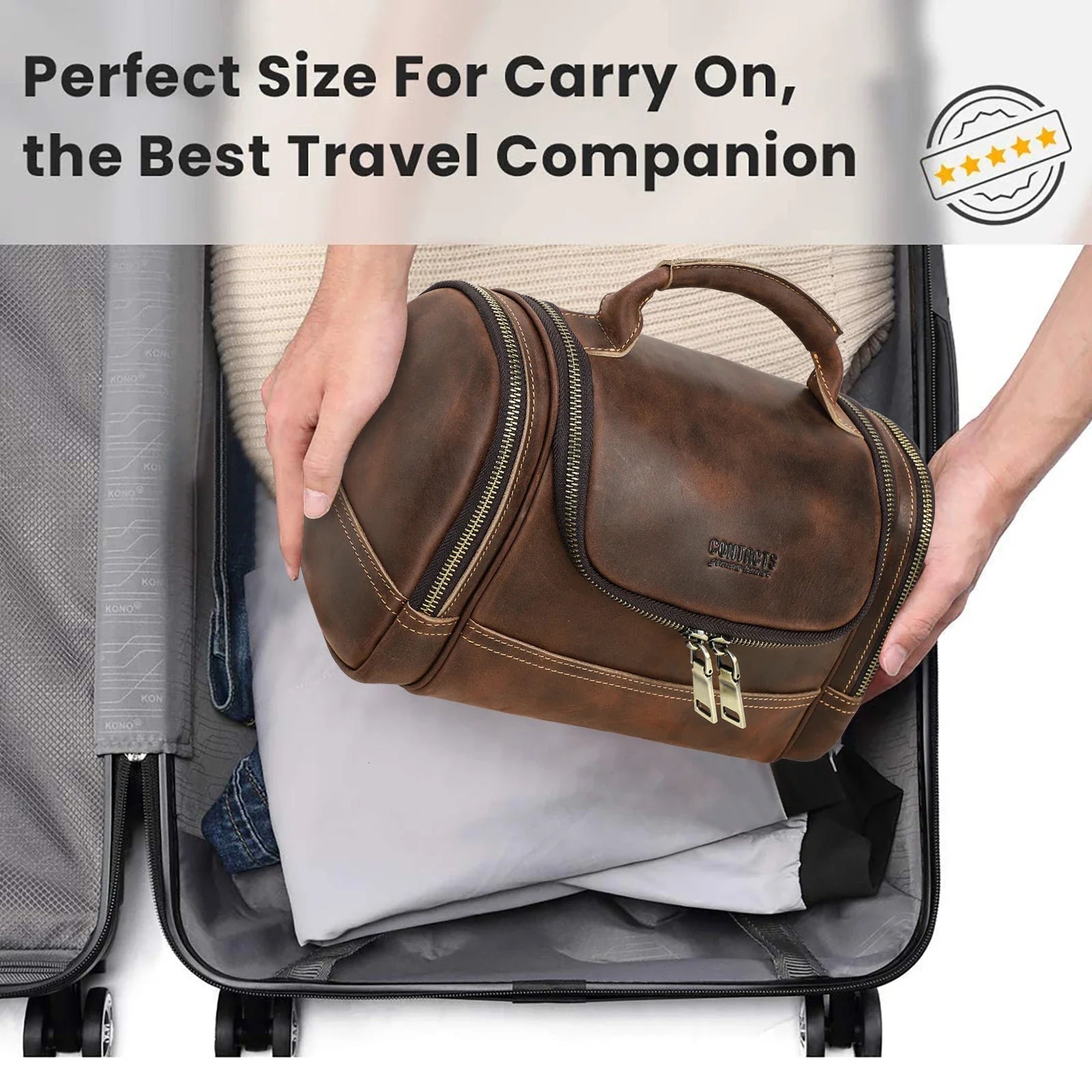 Classic Leather Travel Kit