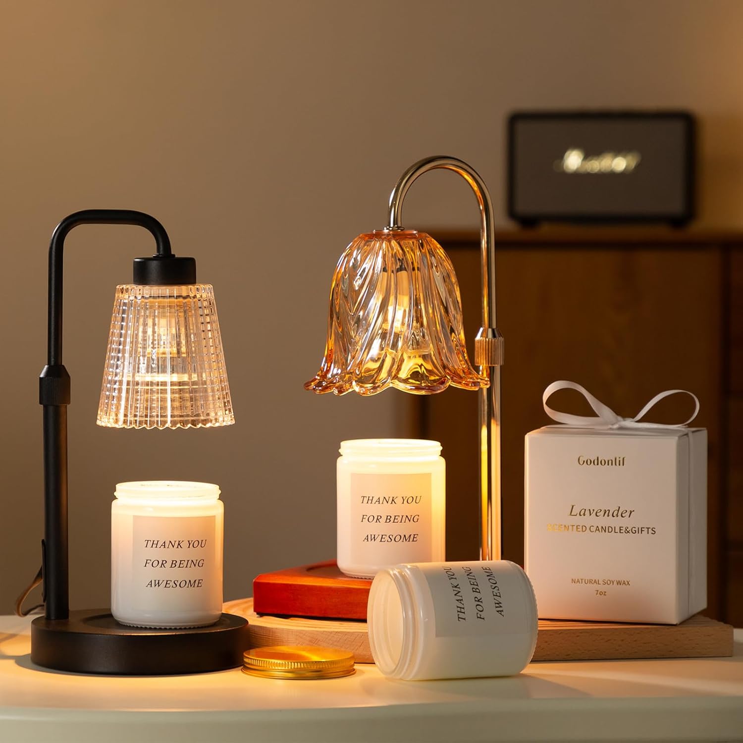 CozyGlow Pro Candle Warmer Lamp