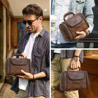 Classic Leather Travel Kit