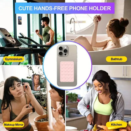 GripGlow Silicone Phone Pad Stand