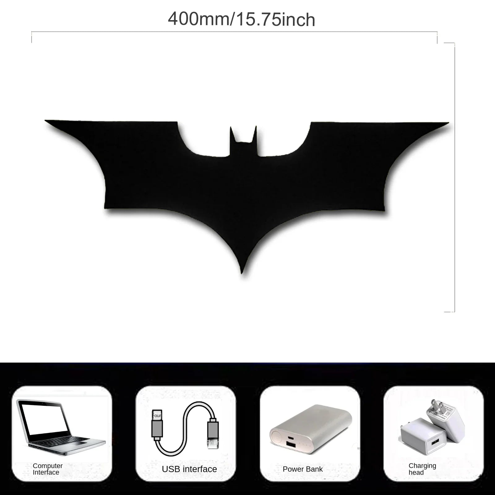 ColorGlow Bat Wing Lamp