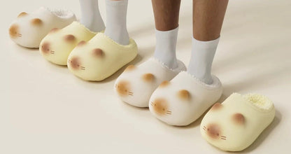 🔥Last Chance Before They're Gone! Cute Cat Paw Prints Comfy Slippers